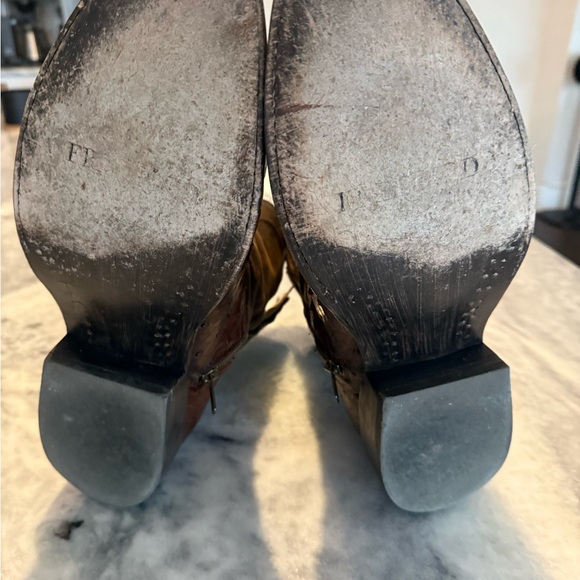 Freebird by Steven Desperado Ostrich Leather Boots - Size 13 - Picture 7 of 7